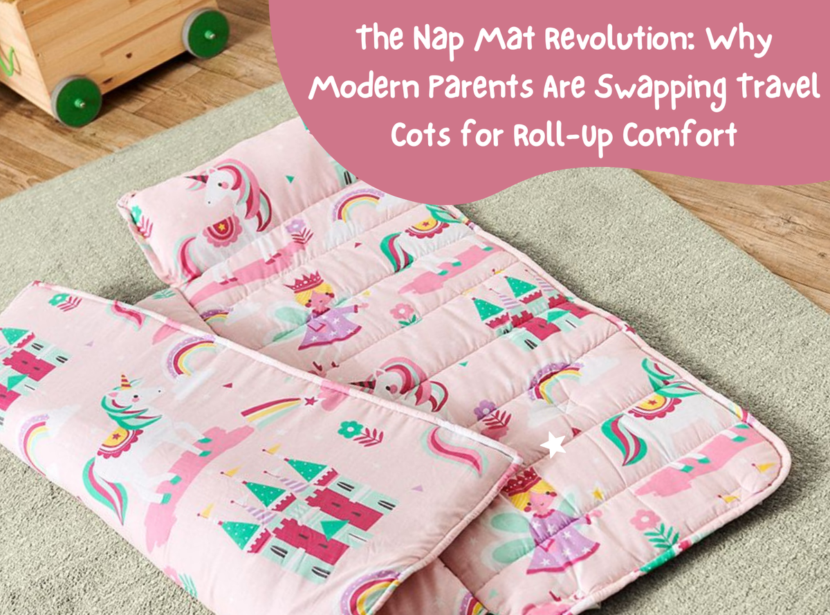 The Nap Mat Revolution: Why Modern Parents Are Swapping Travel Cots for Roll-Up Comfort