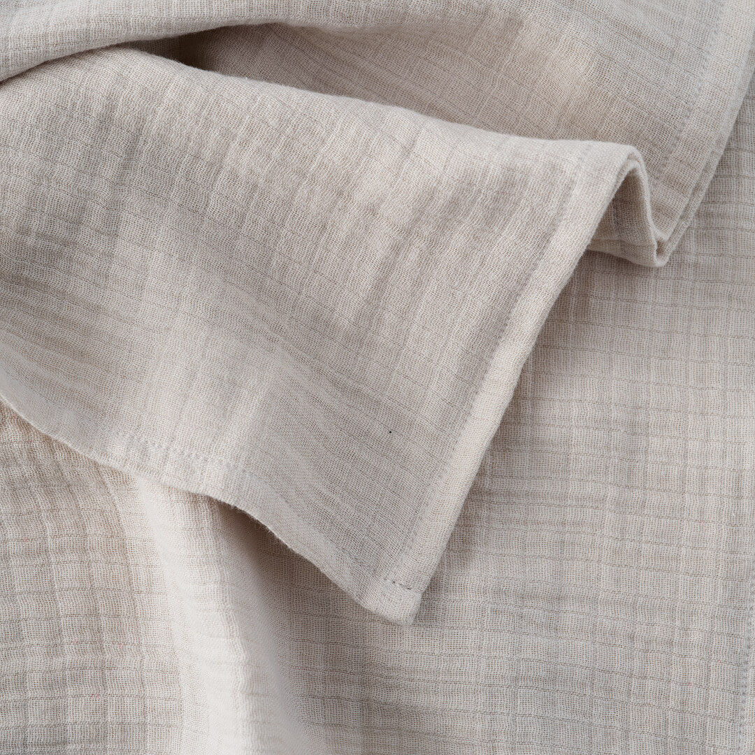 Toasted Oat Muslin Swaddles · 3-Pack