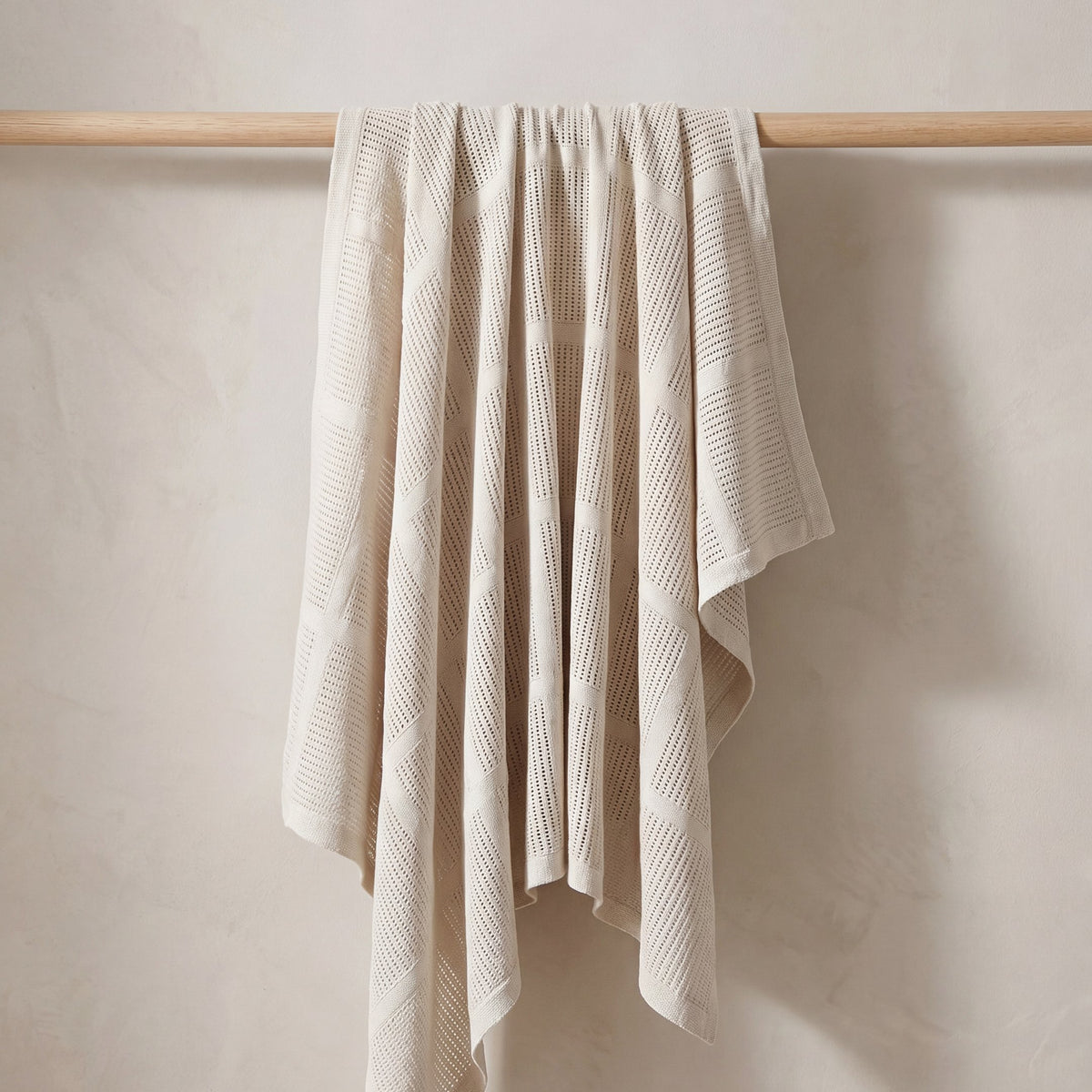 Oat Cellular Blanket · 2-Pack