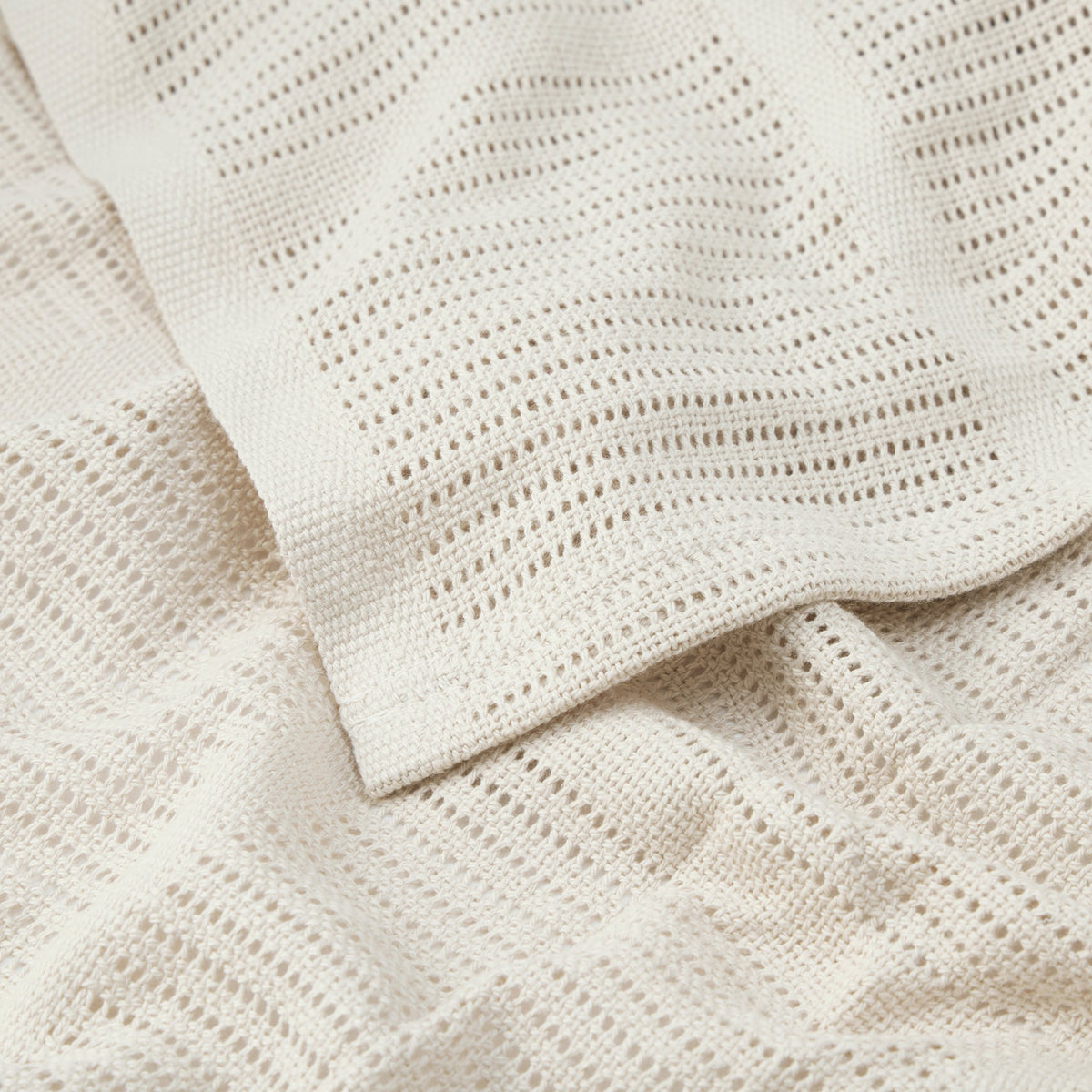 Oat Cellular Blanket · 2-Pack