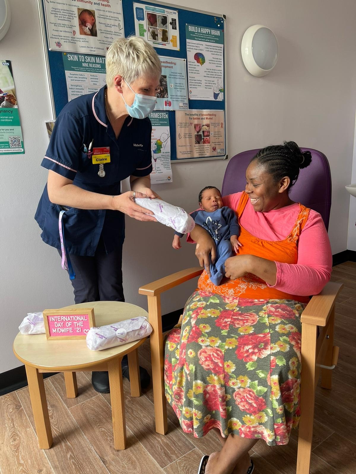 Surprise for New mums at Wexham Park Hospital