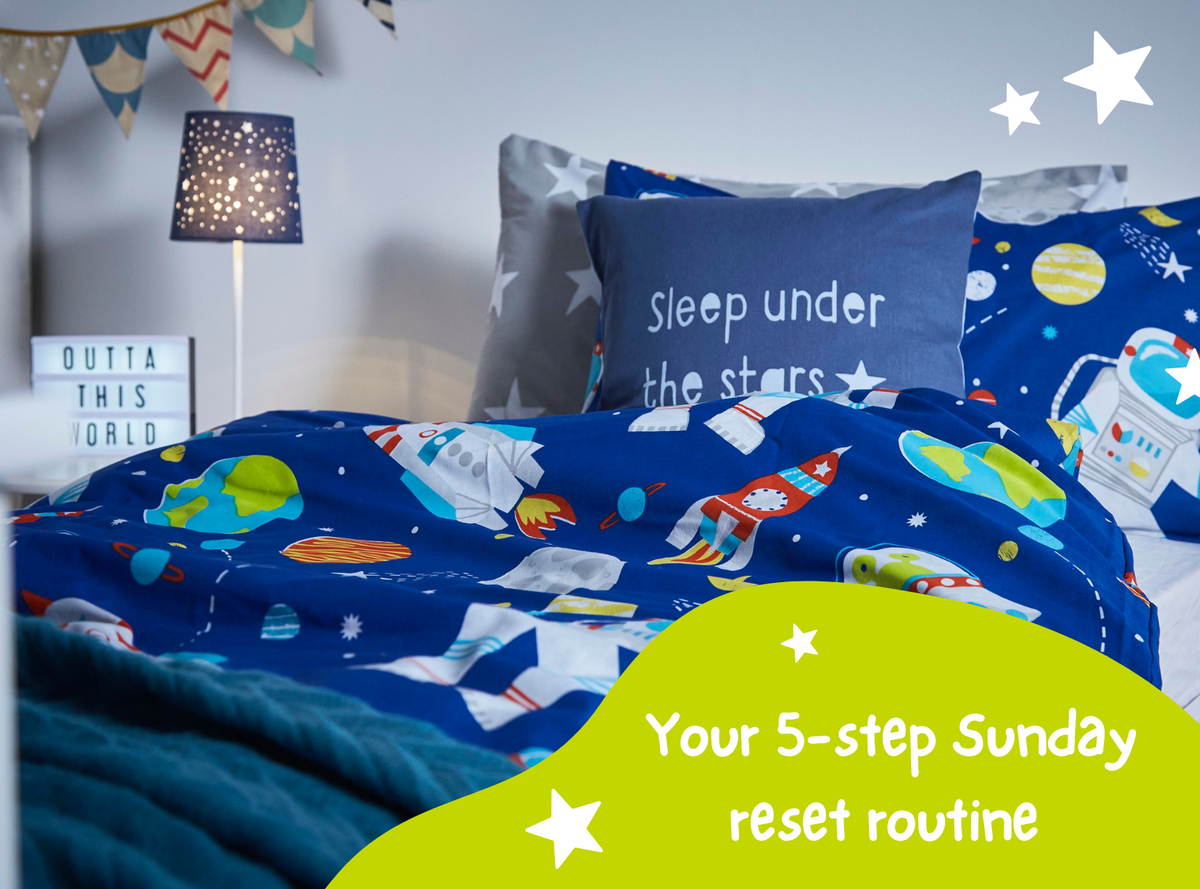 Your 5-Step Sunday reset routine