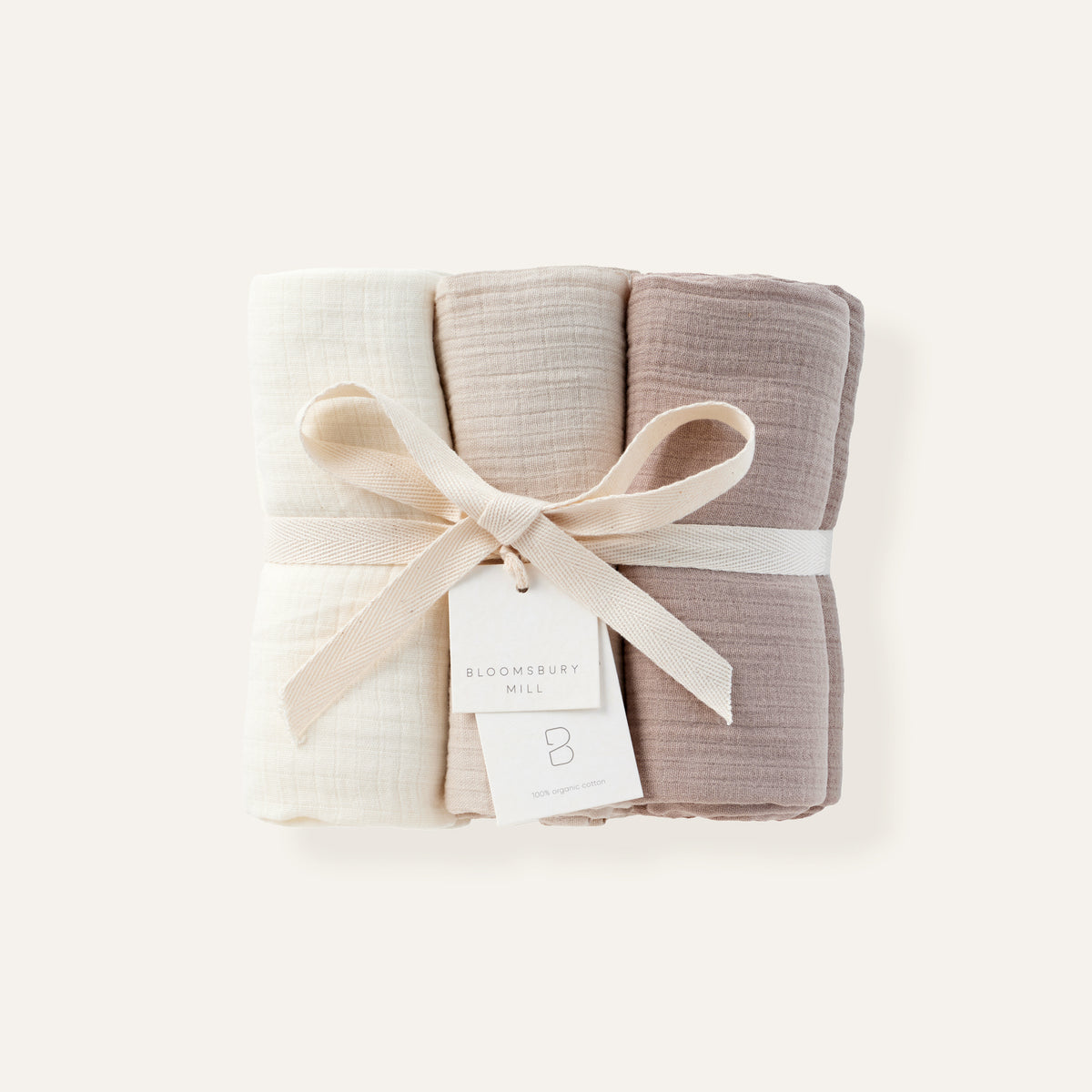 Toasted Oat Muslin Squares · 6-Pack