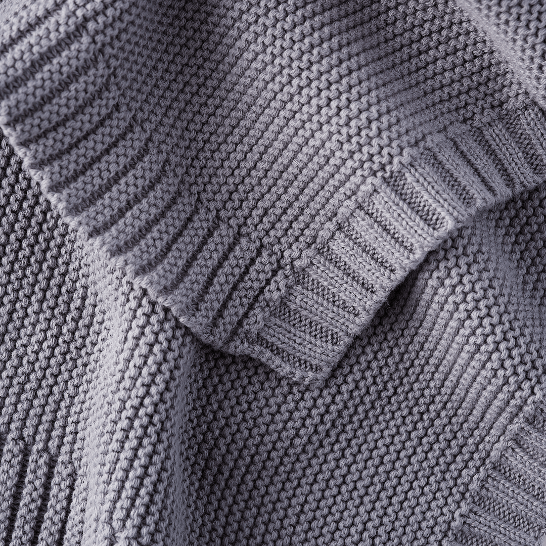 Mist Knitted Blanket