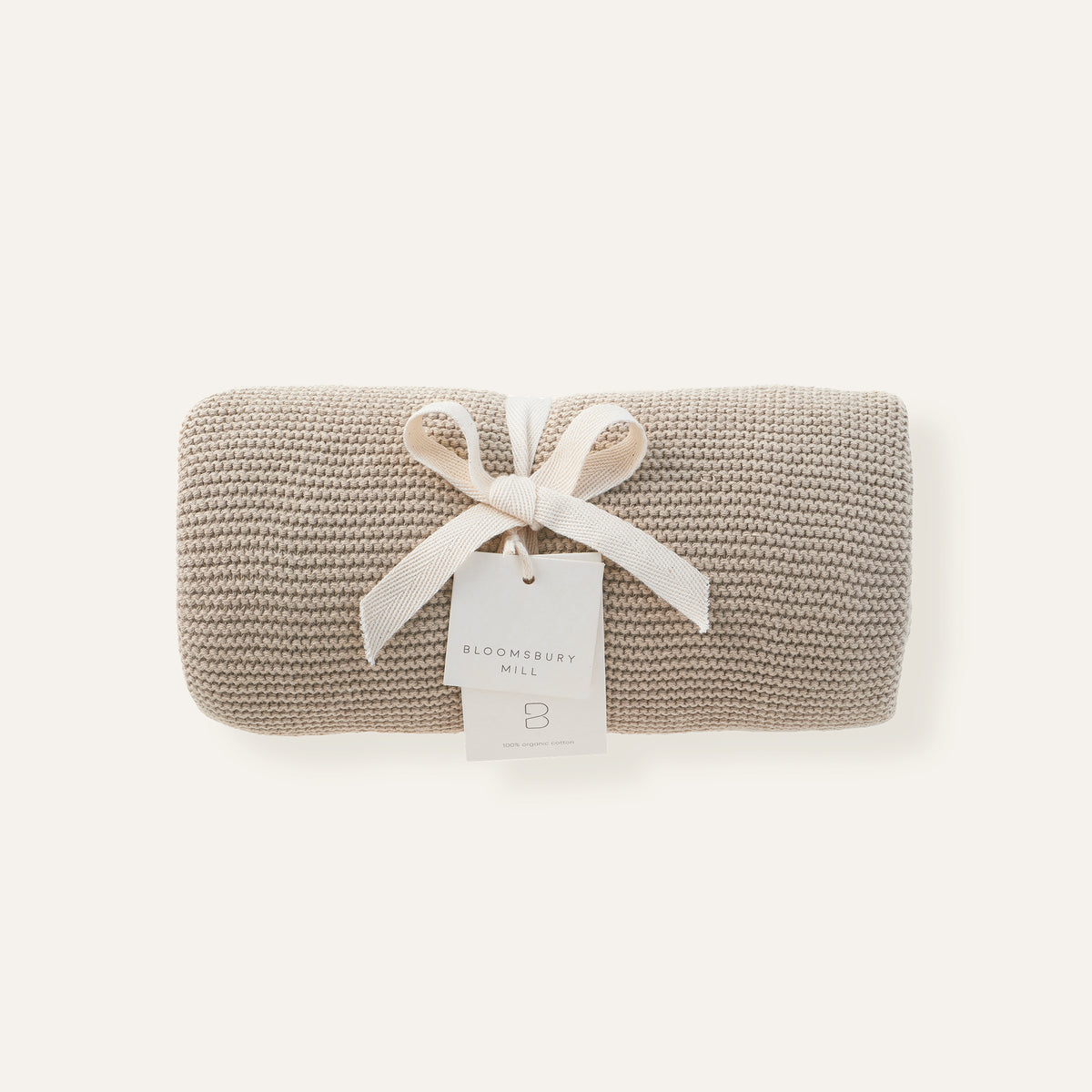 Truffle Knitted Blanket
