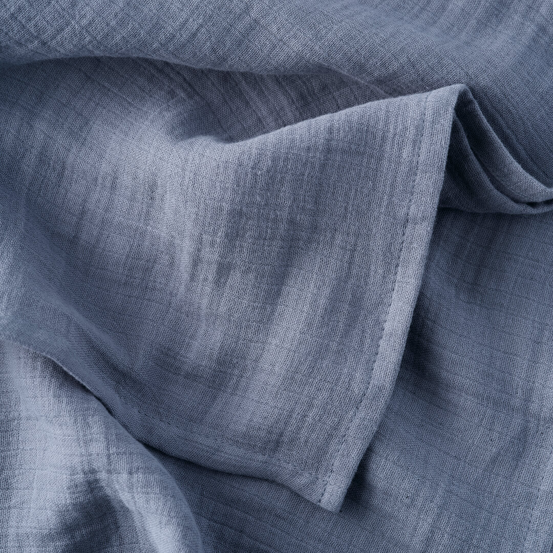 Morning Mist Muslin Swaddles · 3-Pack